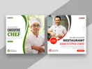 Restaurant Chef Social Media Instagram Post Banner
