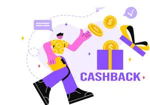 18 Cashback Vector Illustration