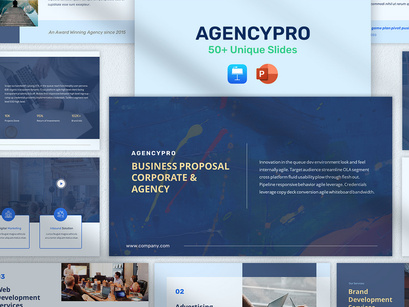 AgencyPro - Business Proposal Pitchdeck Presentation