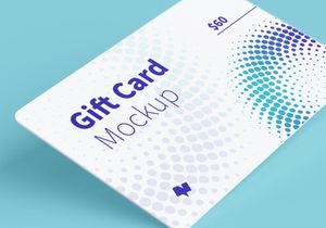 Gift Card Mockup 07