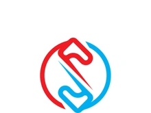 Business corporate S letter logo design vector