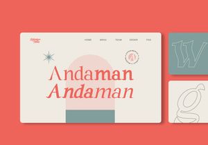 Andaman an Experimental Serif Font