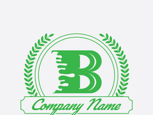 B logo design