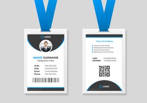 Corporate ID Card Template Ver-3