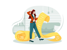 Multitasking Woman Illustration