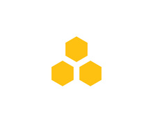 Bee icon design illustration