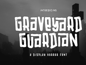 Graveyard Guardian - Display Font preview picture