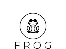 frog logo simple vector design template