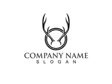 Deer vector icon illustration design