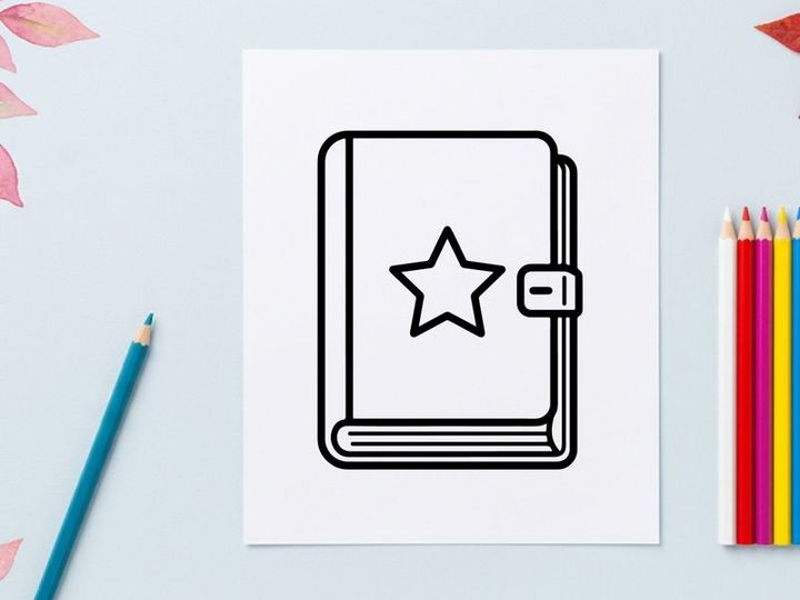 Halloween star badge icon on digital screen. Spooky holiday symbol isolated for apps and web design.