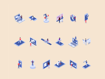 Isometric Illustration Part-7 preview picture