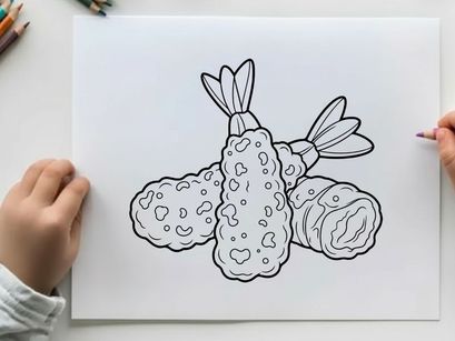 Cute cartoon bacteria vector illustration flat design