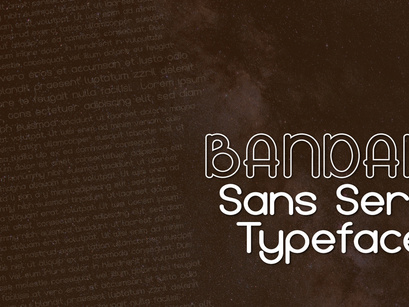 Bandar Sans Serif Modern Font