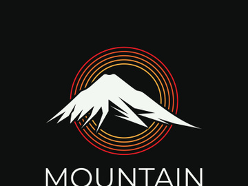 Mountain logo preview picture