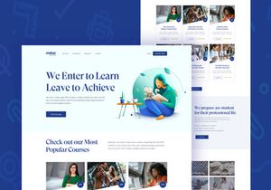 Araher l Landing Page Design