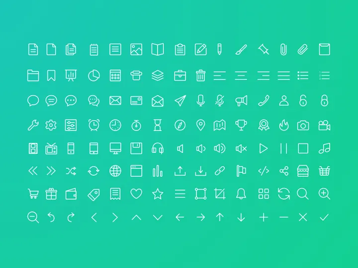 Line Icon Set