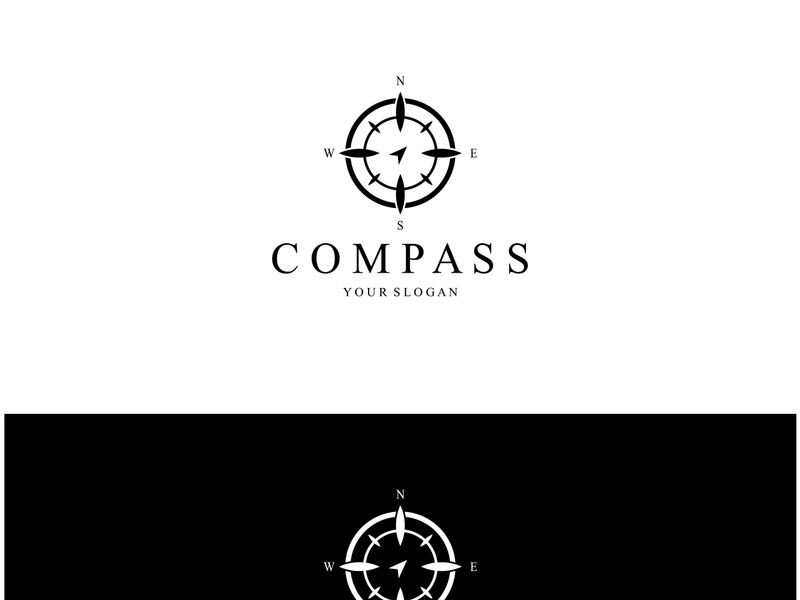 compass icon isolated on background.modern flat compass pictogram,business,marketing,internet concept.trendy simple vector symbol for websitedesign or button to mobile app.logo illustration.