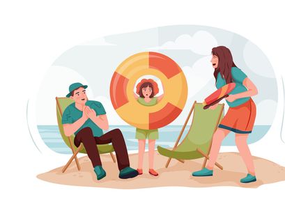 M149_Family Travel Illustrations