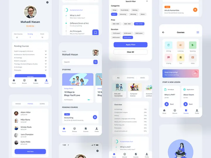 Online Education App preview picture