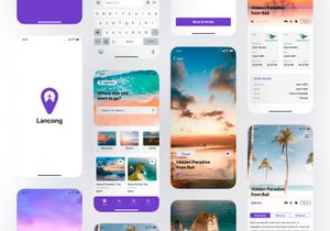 Lancong - Travel Special App UI Kits