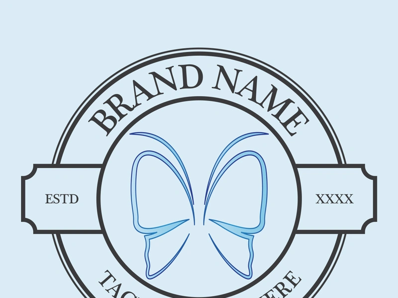 Butterfly logo design