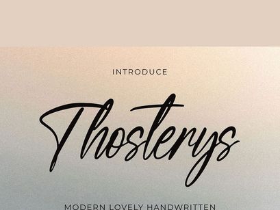 Thosterys