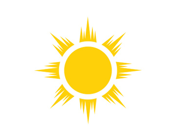 Sun Vector illustration Icon preview picture