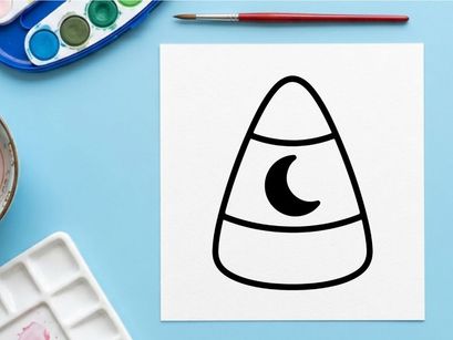 Halloween-Kürbislutscher-Icon. Minimalistisches Feiertags-Symbol für Herbstgestaltung.