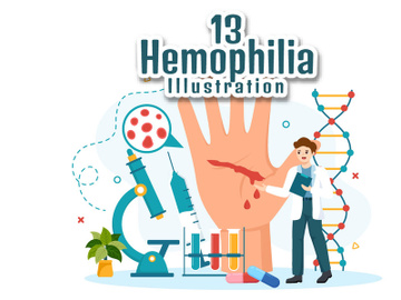 13 Hemophilia Disease Illustration preview picture