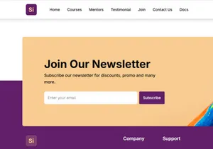 Si Educational Free NextJs Landing Page Template