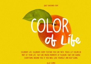 Quiet Backyard Font Duo