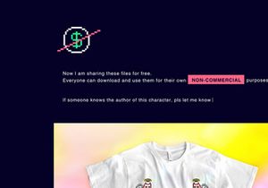 Nyan Cat Vector EPS w/ free pixel font