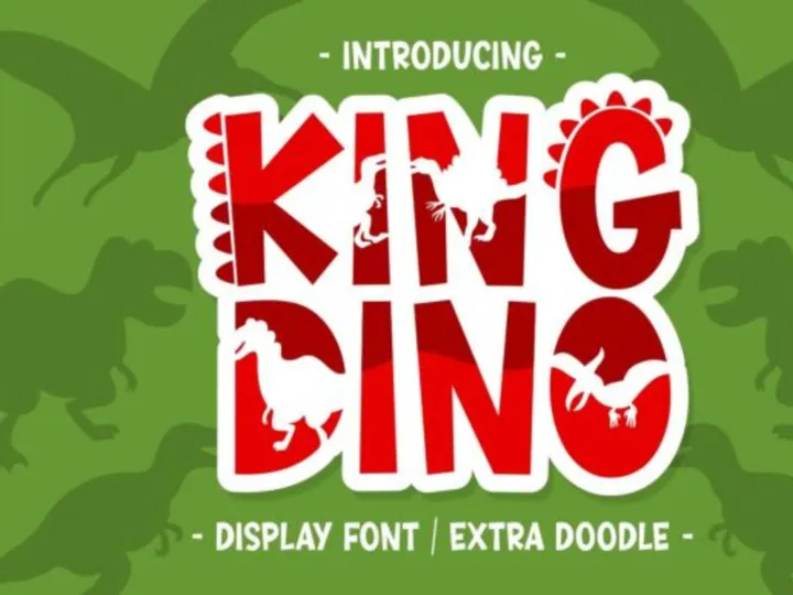 King Dino Font