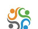 Community, network and social icon design template