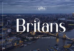 giltta sans serif font