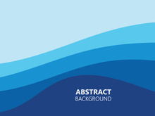 Blue wave water background wallpaper vector