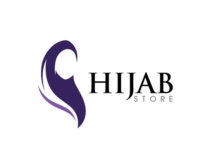 Hijab Fashion icon design