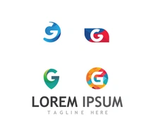 Initial G letter logo that is unique and modern.