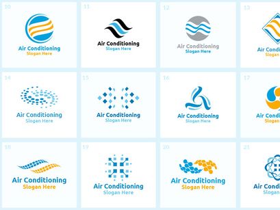 40+ Air Conditioning Logo Bundle