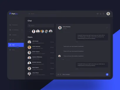 Panco – Admin Dashboard Design