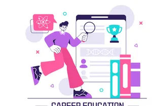 10 Career Development Education Illustration