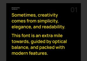Manrope: A modern, geometric sans-serif typeface