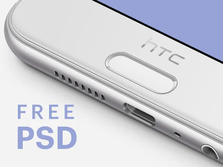 HTC One Android Mockup
