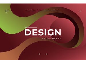 Abstract Red Background