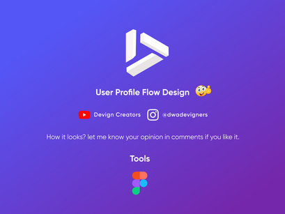 Profile Mobile UI Design