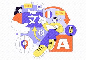 10 Multilingual Translation Service Illustration