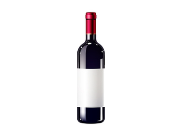 Burgundy wine realistic product vector design preview picture