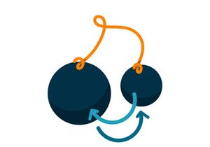 Physics Mechanics Flat illustration