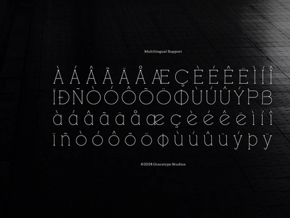 Farway Journal | Modern Serif Font