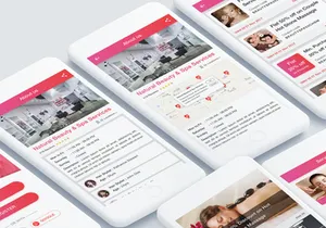 Natural Beauty and Spa Salon App UI Kit
